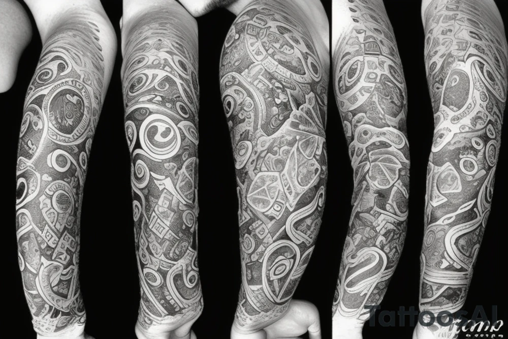 leter m & r tattoo idea