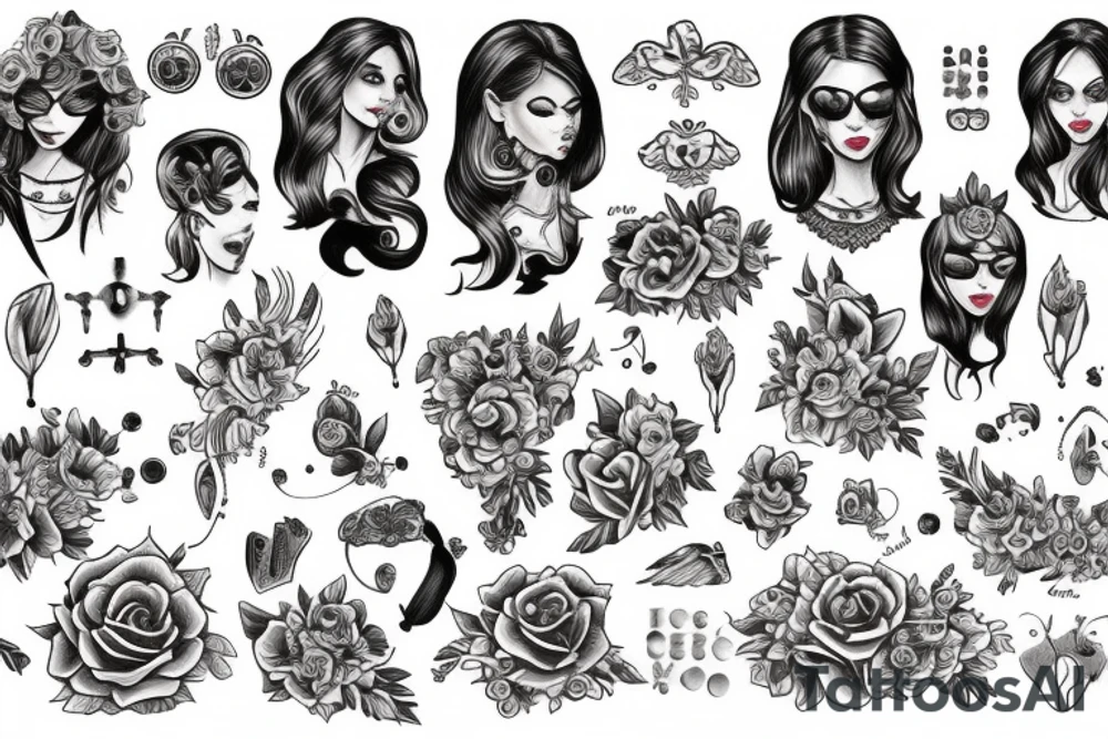 Girls tattoo idea