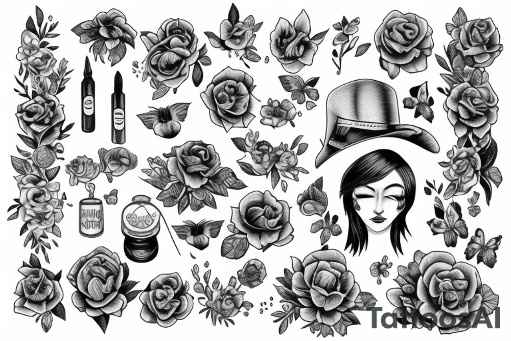 Girls tattoo idea