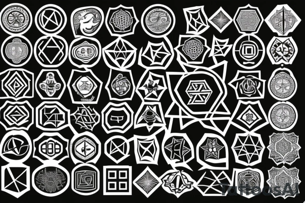 lion star of David tattoo idea
