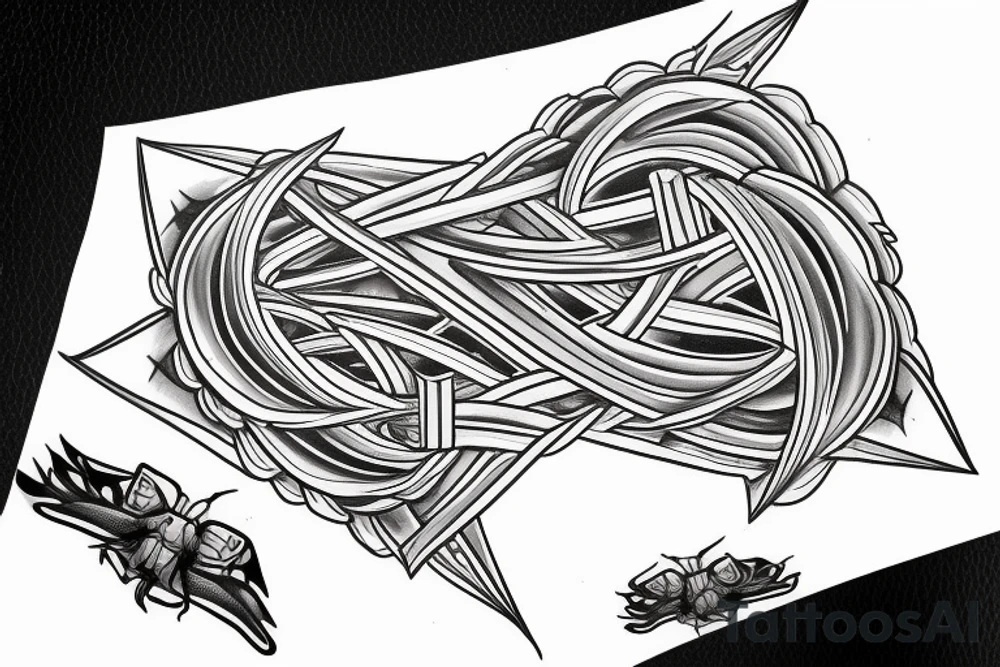 double helix tattoo idea