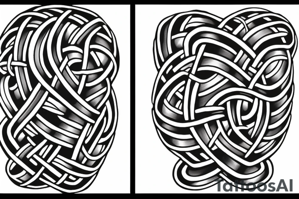 Irish knot tattoo idea