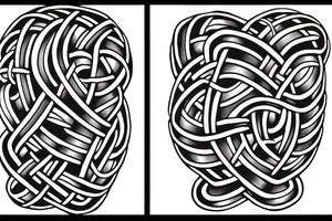 Irish knot tattoo idea