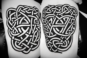 Celtic knot tattoo idea