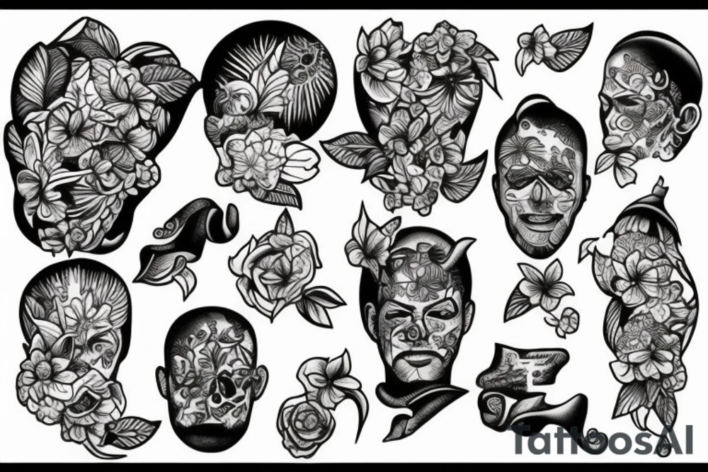 Curaçao island tattoo idea