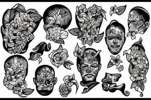 Curaçao island tattoo idea