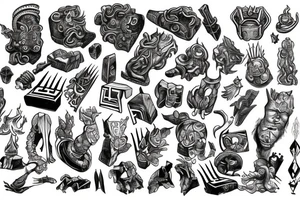 Thors hammer tattoo idea