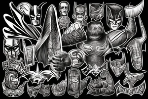 Thors hammer tattoo idea