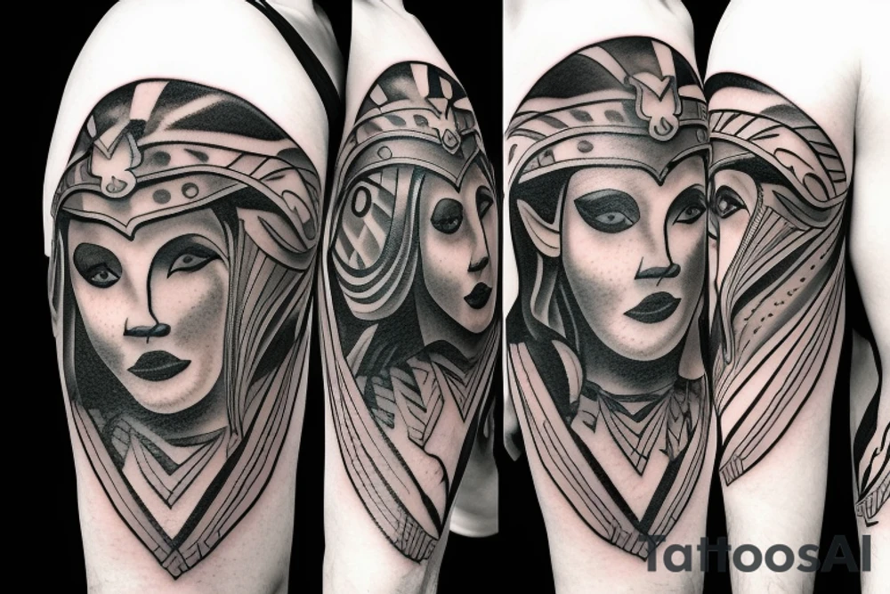 gladiator tattoo idea
