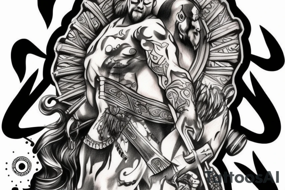Ares - God of war tattoo idea