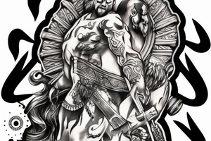 Ares - God of war tattoo idea