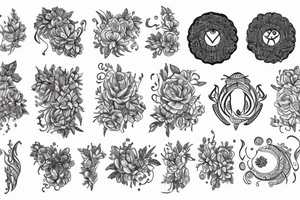 Dainty, Feminine, Nautical, Spine piece tattoo idea