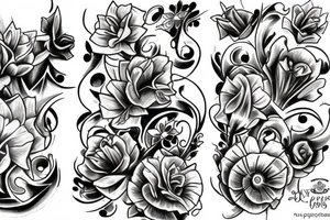 FLUER DE LIS tattoo idea