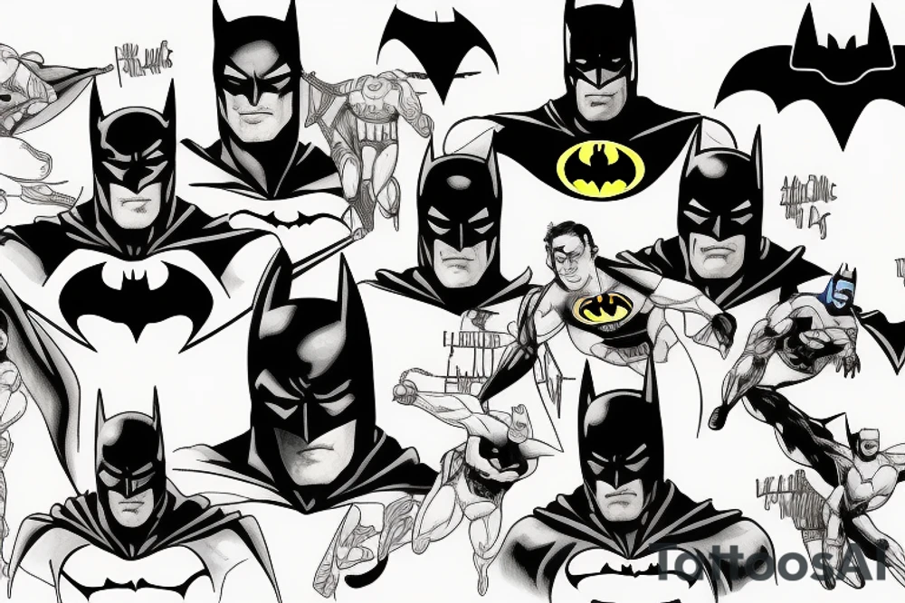 BATMAN tattoo idea