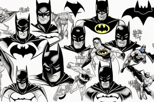 BATMAN tattoo idea
