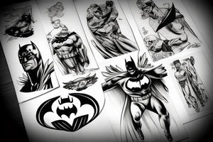 BATMAN tattoo idea