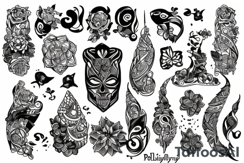 polineziya tattoo idea