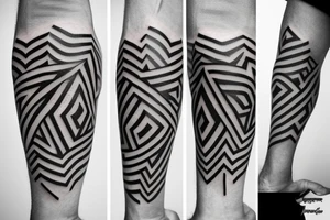 Small aesthetic geometric tattoo tattoo idea