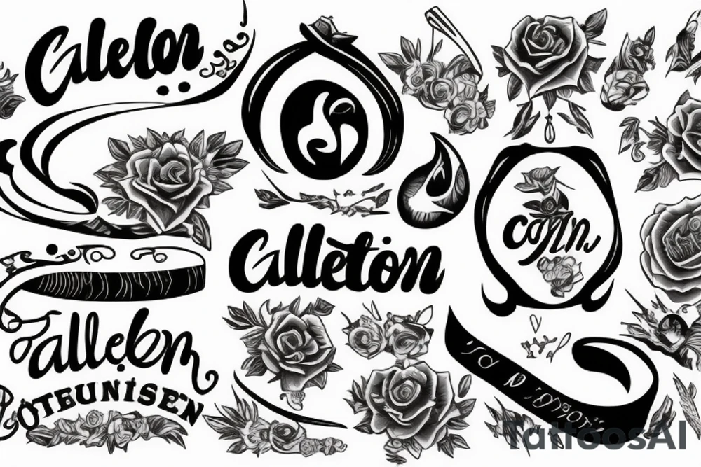 Callen tattoo idea