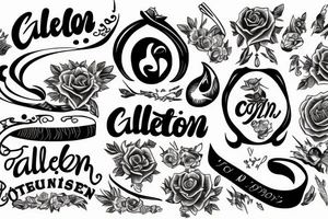 Callen tattoo idea