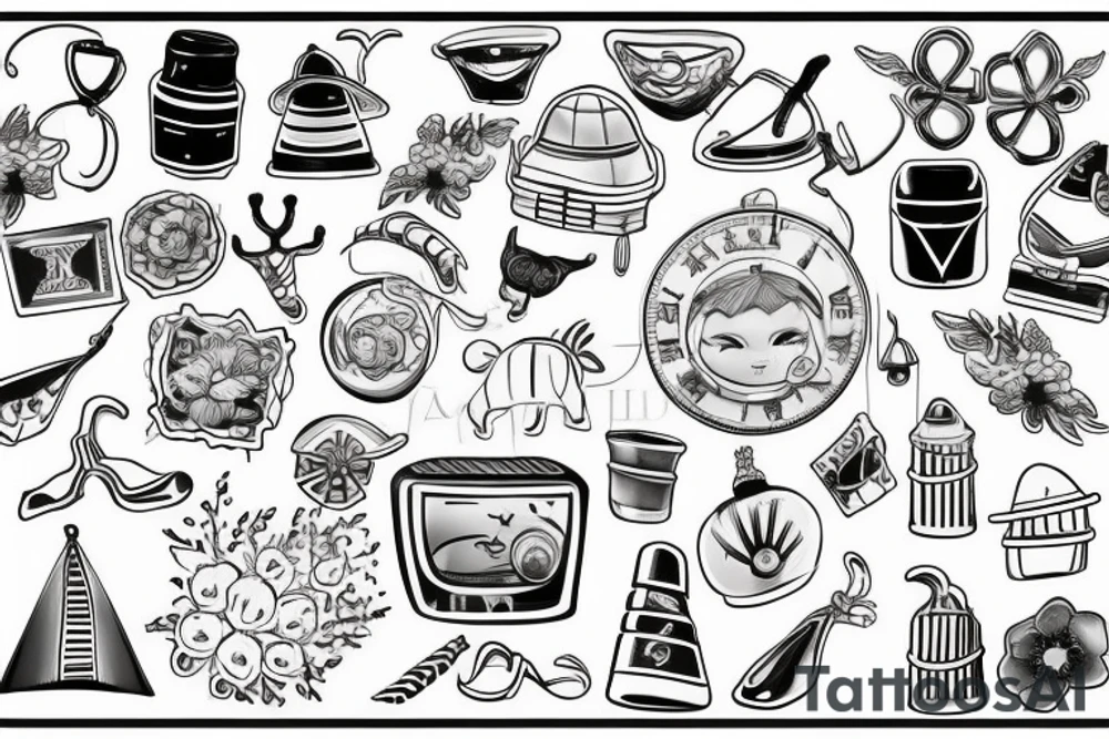 La vita fa schifo, però ti regala delle piccole gioie che sono come granelli di sabbia e un giorno la nostra spiaggia sarà lì ad aspettarci tattoo idea