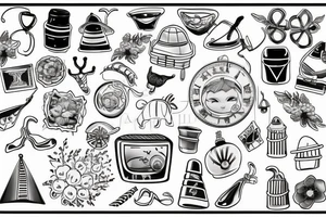 La vita fa schifo, però ti regala delle piccole gioie che sono come granelli di sabbia e un giorno la nostra spiaggia sarà lì ad aspettarci tattoo idea
