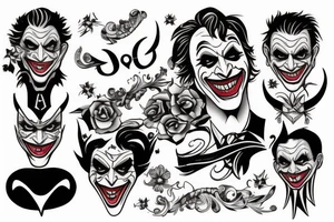 Joker tattoo idea