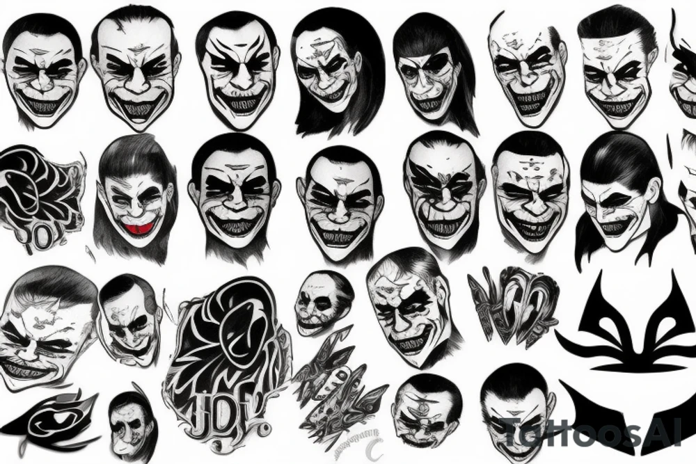 Joker tattoo idea