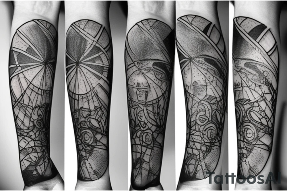Glass of a beer tattoo idea