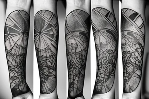 Glass of a beer tattoo idea