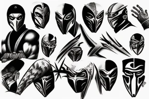 Mortal Kombat tattoo idea