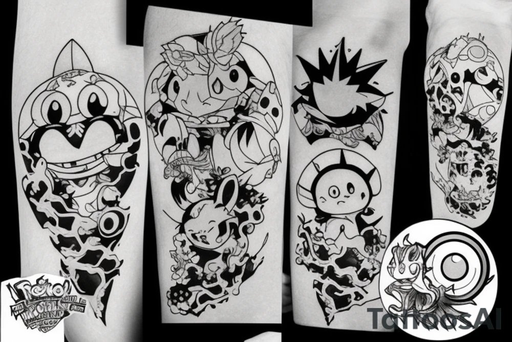 Pokémon tattoo idea