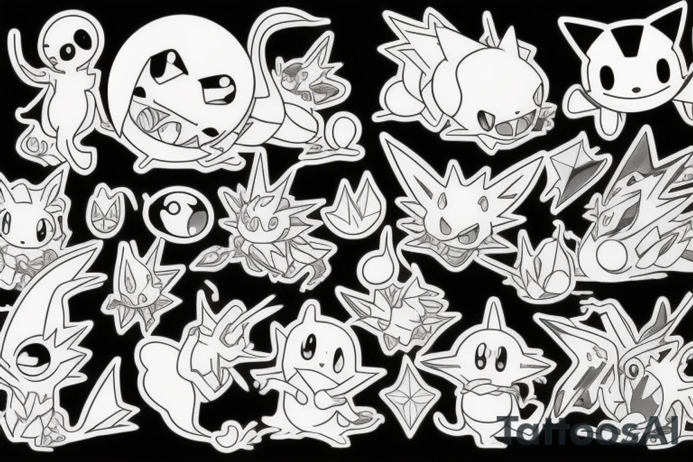 Pokémon tattoo idea