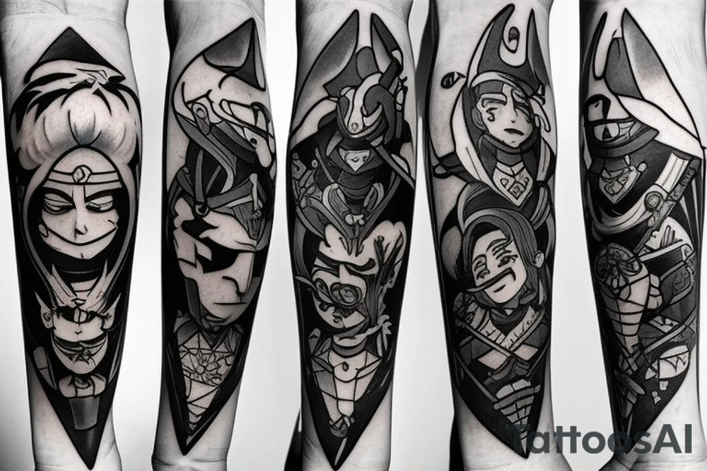 Dota 2 hero tattoo idea