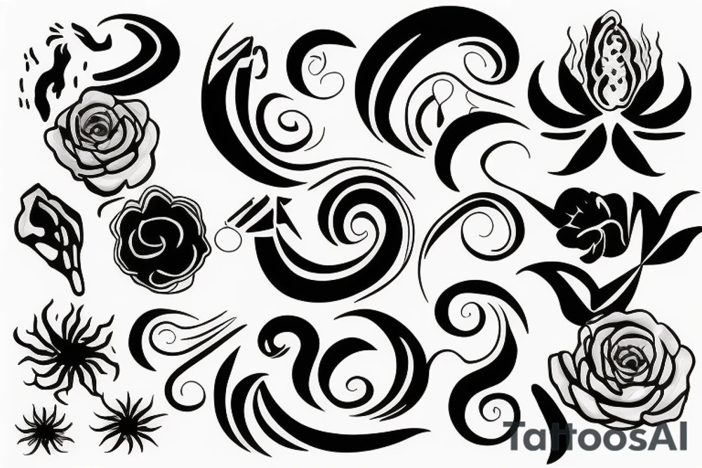 Simple black tattoo tattoo idea