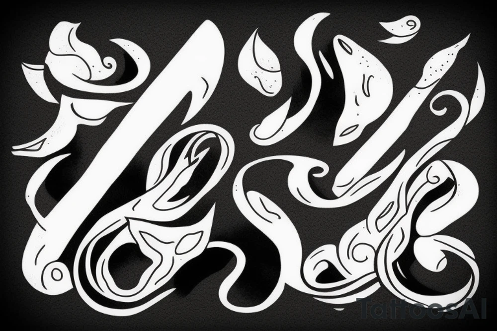 Simple black tattoo tattoo idea