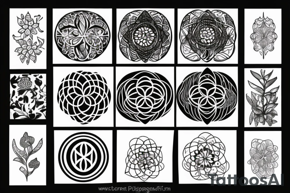 flower of Life tattoo idea