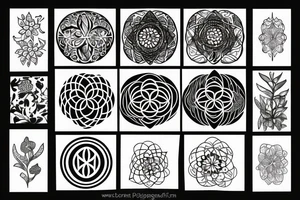 flower of Life tattoo idea
