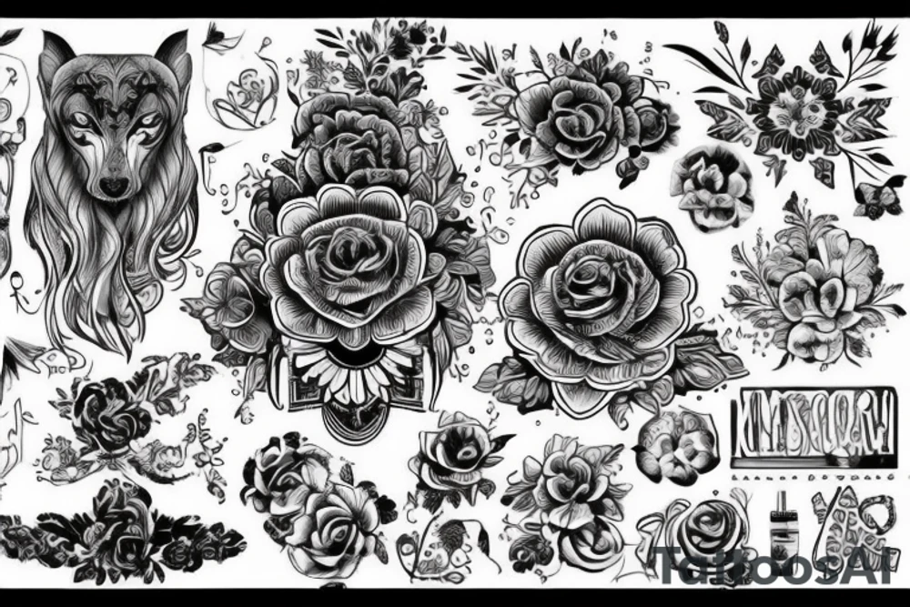 Человек разрывается между сердцем и мозгом tattoo idea