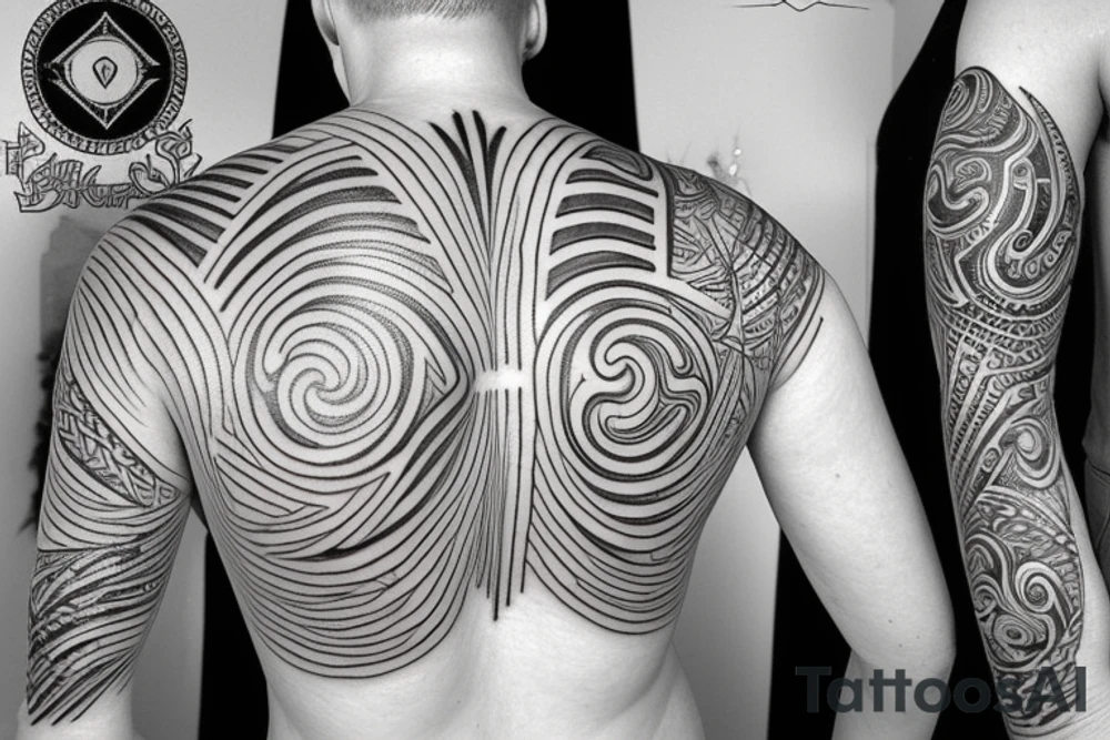 Jibaro siren tattoo of her half in the water as it will be at the back of my arm above my elbow tattoo idea