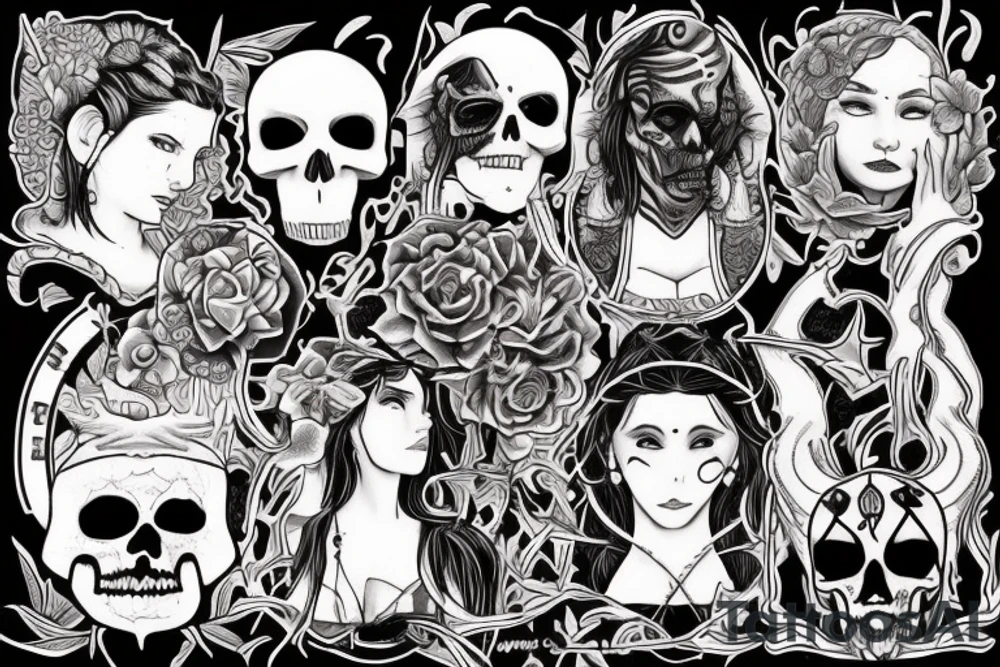 Love death and Robots Tv show Jibaro episode - siren tattoo of her half in the water as it will be at the back of my arm above my elbow tattoo idea