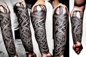 odin, rune, dark tattoo idea