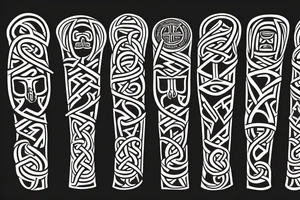 odin, rune, dark tattoo idea