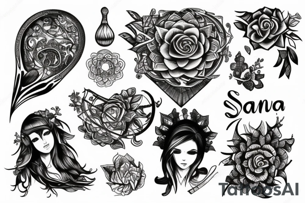 Anima Sana In Corpore Sano tattoo idea