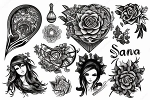 Anima Sana In Corpore Sano tattoo idea
