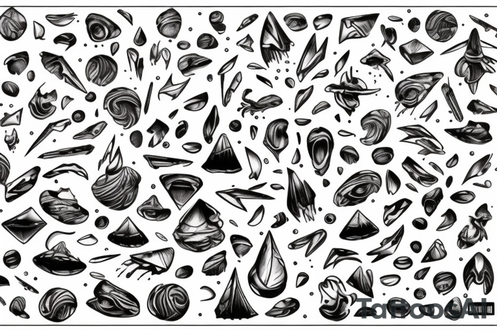 Rainstorm tattoo idea