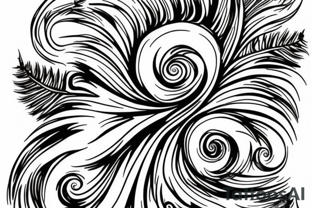 Silver fern tattoo idea