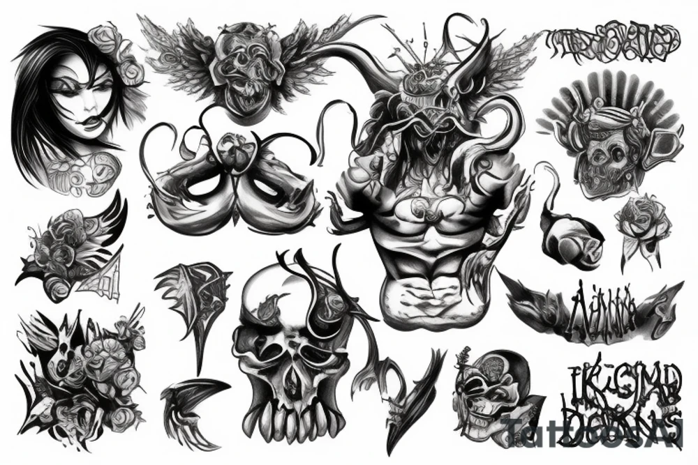 Kharn tattoo idea