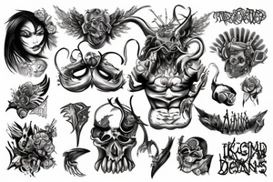 Kharn tattoo idea