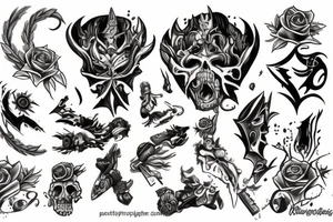 Kharn tattoo idea